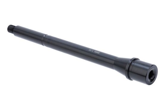 41V50 steel AR-9 barrel with durable salt bath nitride finish.